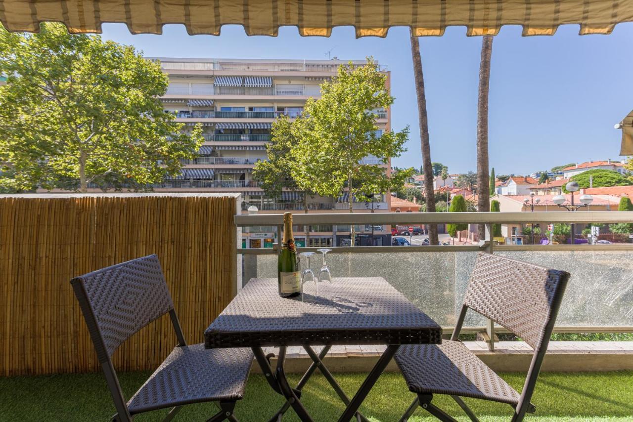 Cosy Studio - Centre Cannes - Terrasse - Clim - Wifi Exteriör bild